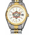 Women's Statesman White Dial Watch W/ Stainless Steel Bracelet